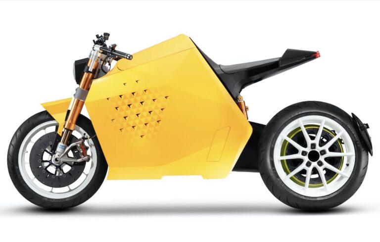 DaVinci DC100: E-Motorrad balanciert sich selbst aus