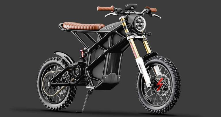 Denzel Truvor E-Motorrad – Ein Scrambler aus Carbon