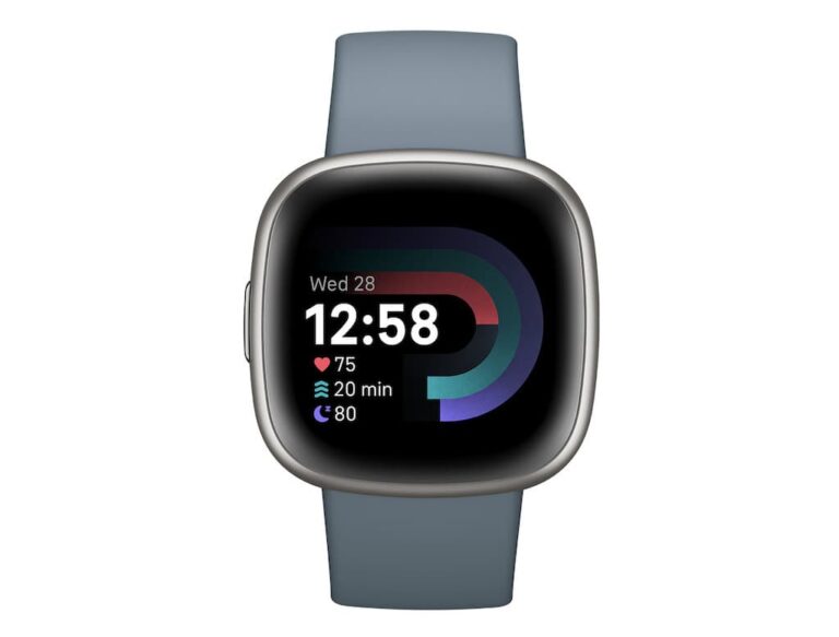 Fitbit versa 4: Fitness-Smartwatch mit 6 Tage Akkulaufzeit