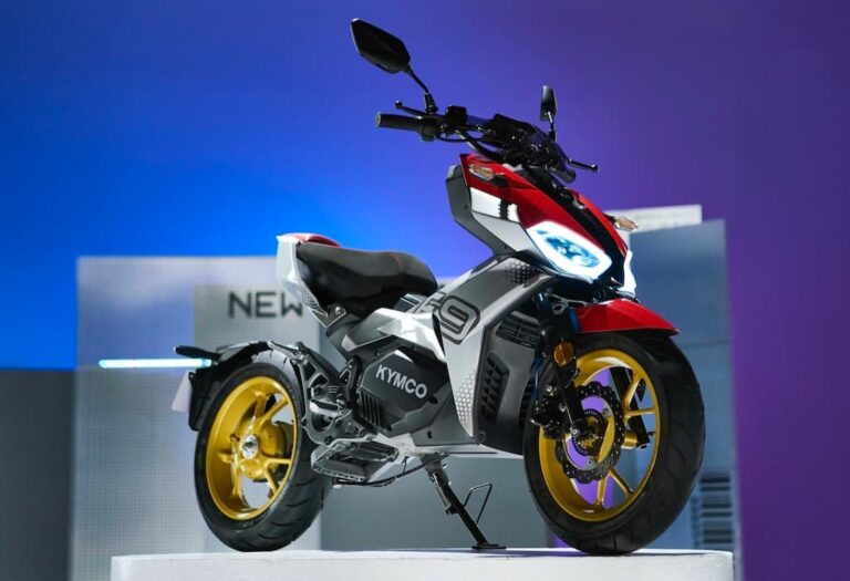 Kymco F9: E-Motorrad-Scooter Hybrid mit 120 km Reichweite