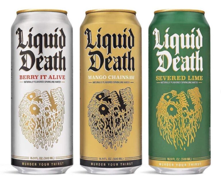 Liquid Death: Wasser mit Heavy Metal und markigen Worten