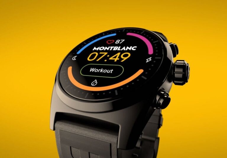 Montblanc Summit Lite: Luxus-Smartwatch für Fitnessfreaks