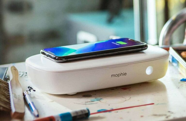 Mophie UV Sanitizer bietet Telefondesinfektion von 99,99%