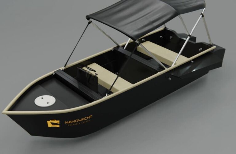 Nanoyacht: das faltbare Boot für ca. 1.400€