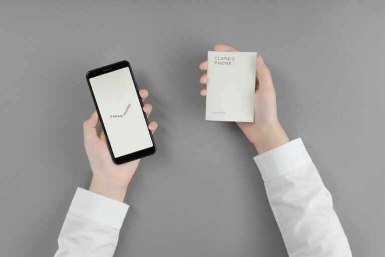 Paper Phone – Das eigene Smartphone aus Papier