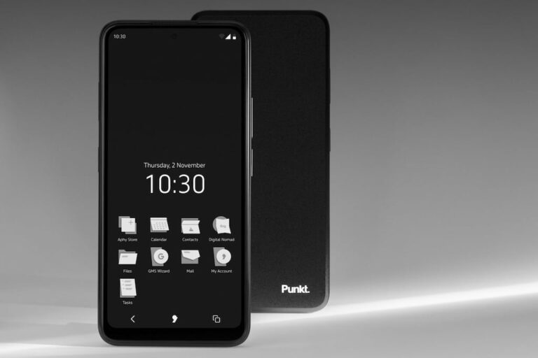 Punkt MC02 Smartphone – mit sicherem Android Apostrophy OS