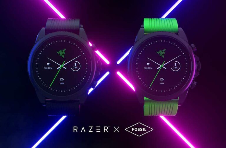 Razer x Fossil Gen 6 Smartwatch: Gaming und Fitness
