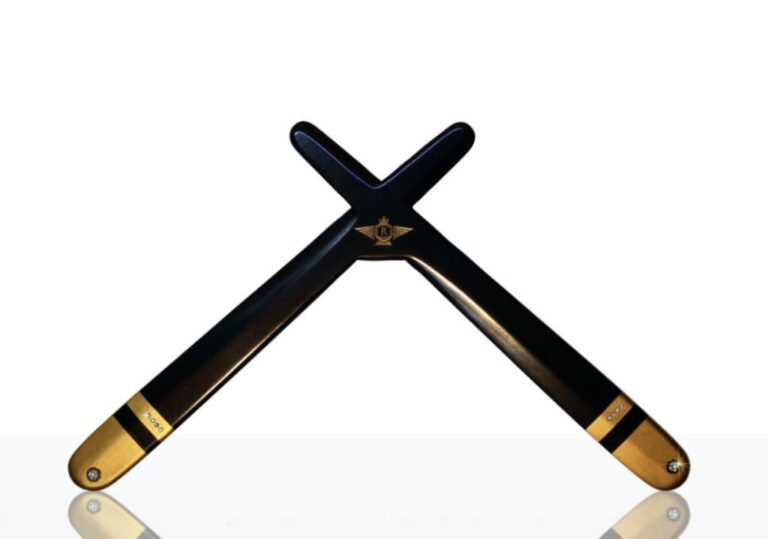 Royal Wing Boomerangs: Luxus mit 23K Goldpulver