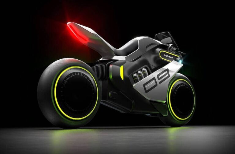 Segway Apex H2: E-Motorrad mit Wasserstoffantrieb für 2023