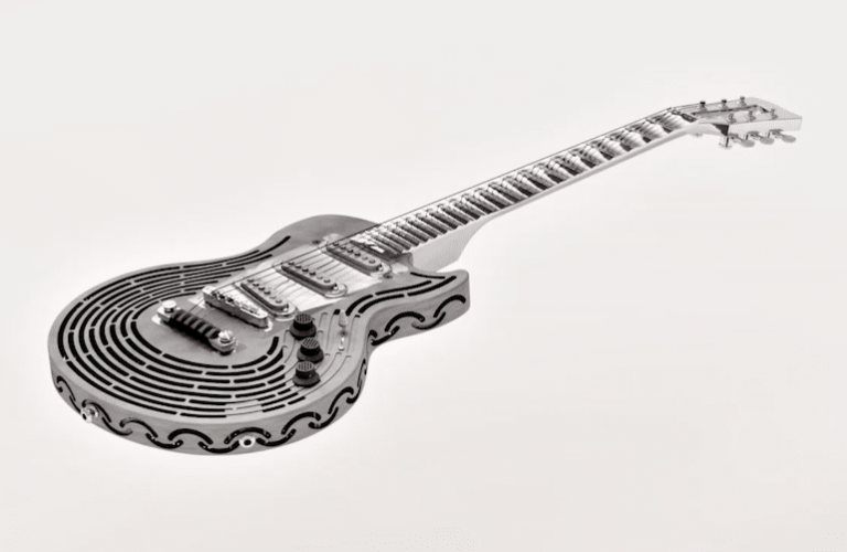 Smash-Proof Guitar – bruchsichere Gitarre aus dem 3D-Drucker