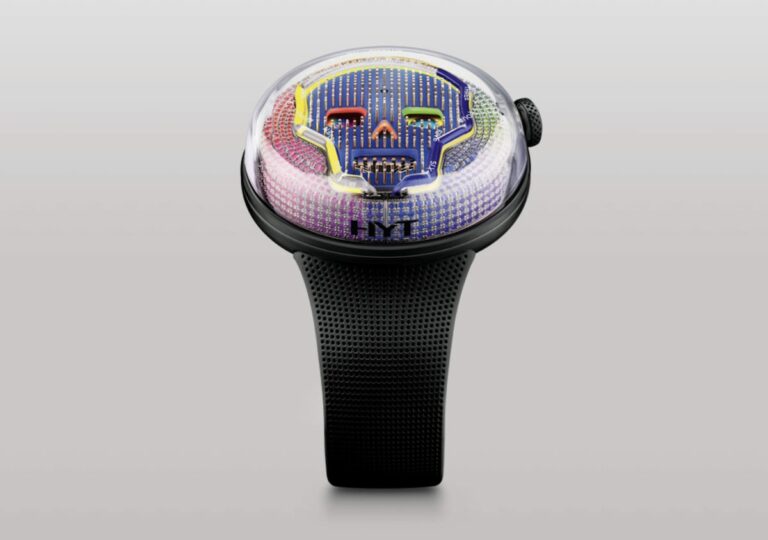 Soonow Instant Rainbow Uhr von HYT – Totenkopf-Luxus mit 4,73 kt