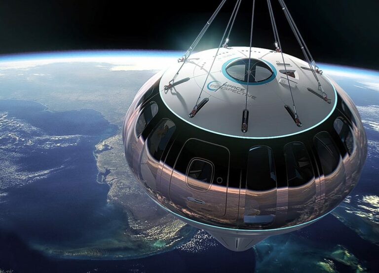 Spaceship Neptune Ballon bringt einen fast bis zum Weltraum