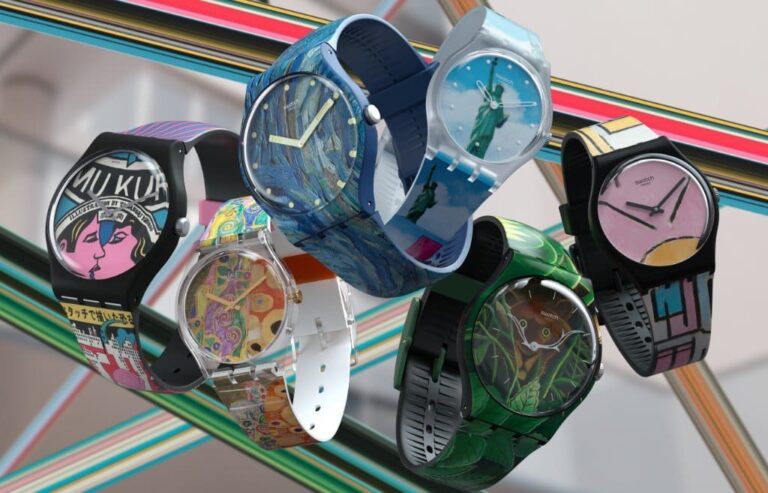 Swatch x MoMA Uhren vom Museum of Modern Art inspiriert