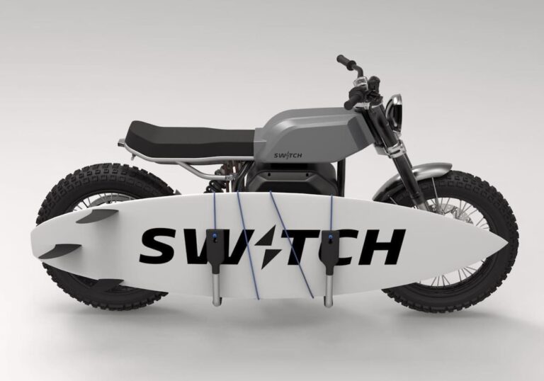 Switch eScrambler Elektro-Motorrad im coolen Design