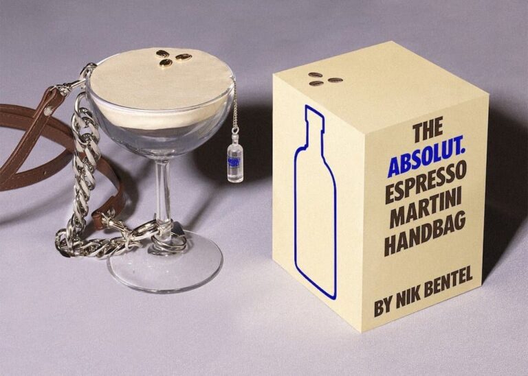 The Absolut Espresso Martini Handbag: Designer-Handtasche